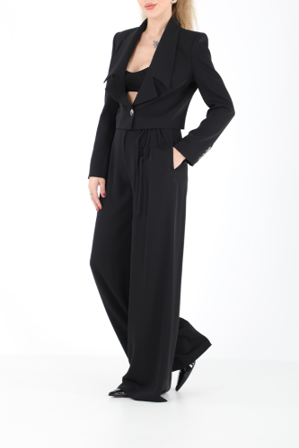 CROP CEKET TAKIM EL-2582 SİYAH