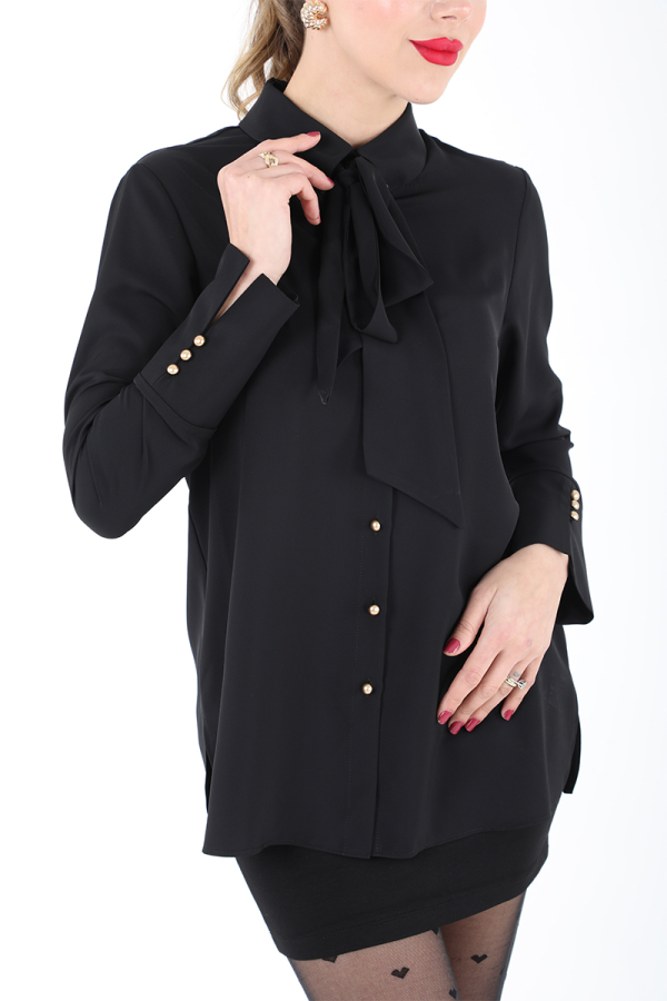 FULAR DETAYLI BLUZ EL-1746 - 9